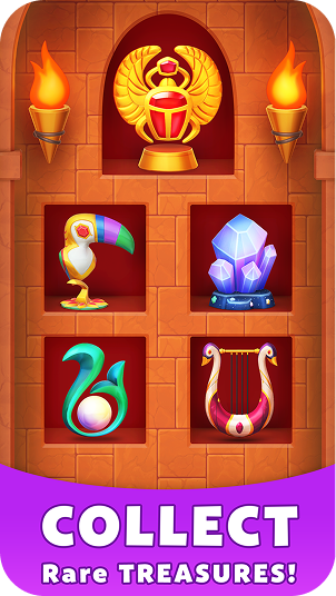 collect rare treasure